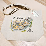 Hollywood Map Tote
