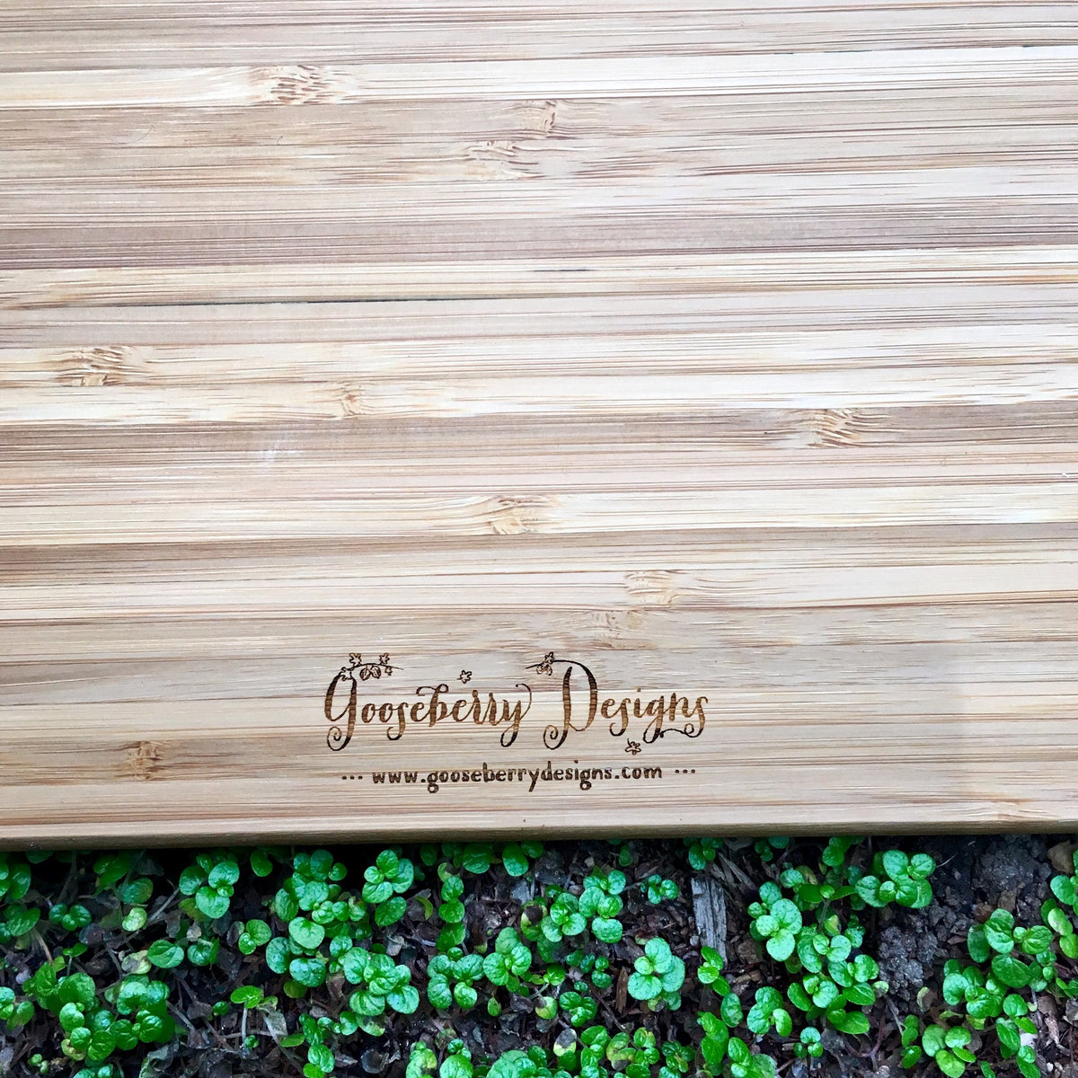 Malibu Map Large Bamboo Cutting Board Gooseberry Designs