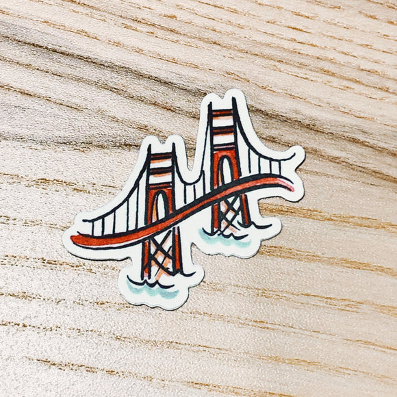 Golden Gate Bridge Vinyl Sticker