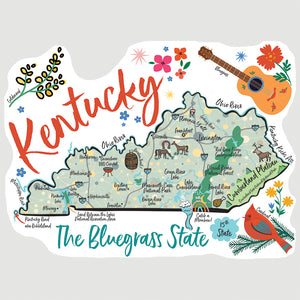 Kentucky State Vinyl Sticker