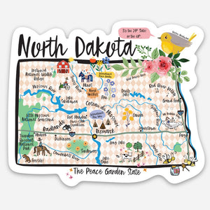 North Dakota State Vinyl – Gooseberry Designs
