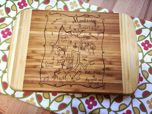 Monterey Peninsula Small Bamboo Cheese Board
