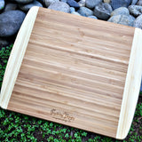 Chicago Summer Map Small Bamboo Cheese Board