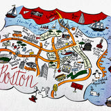 Boston Map Kitchen/Tea Towel