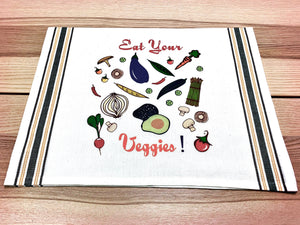 Eat Your Veggies Kitchen/Tea Towel